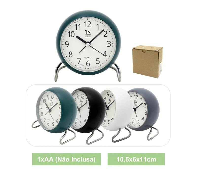 Relógio Despertador De Mesa Yn Clock