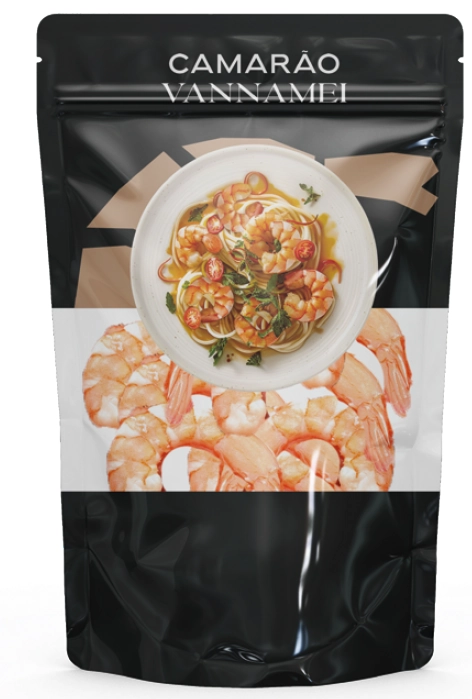 Camarao Rosa Vannamei 400g 21/30