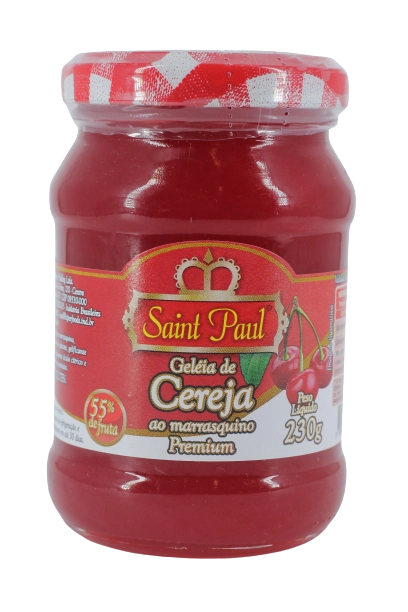Geleia Saint Paul 230gr Cereja