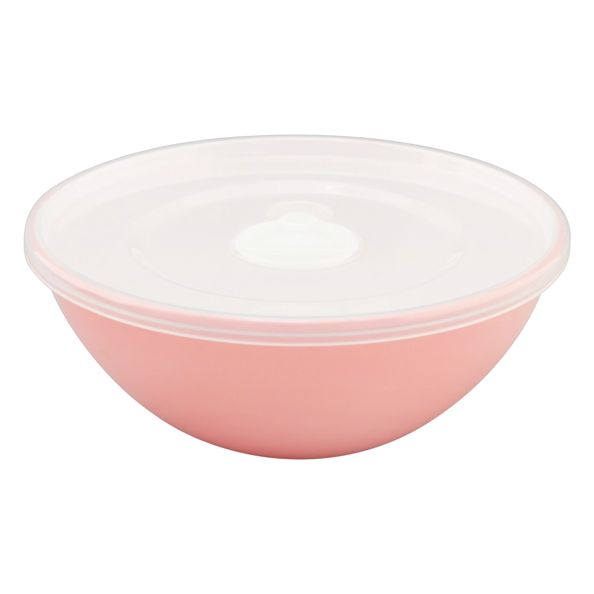 Bowl Rosa Quartzo Com Tampa 350ml Plasútil Duo 360°