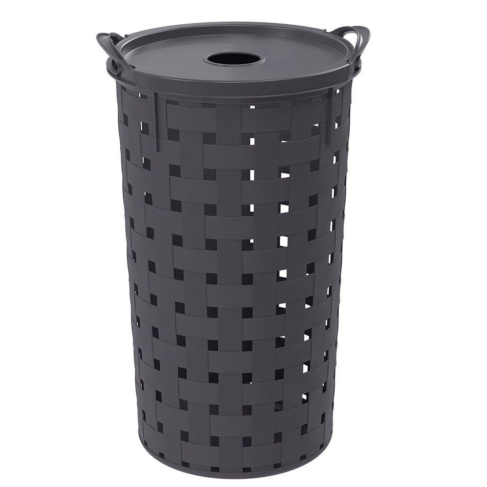 Cesto Roupa Redondo Alto Fita 37l 18253 Plasutil
