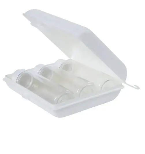 Box De Viagem Multiuso C/3 Frascos 100ml Plasutil