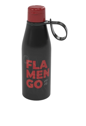 Garrafa Abre Facil Flamengo 530ml Plasutil