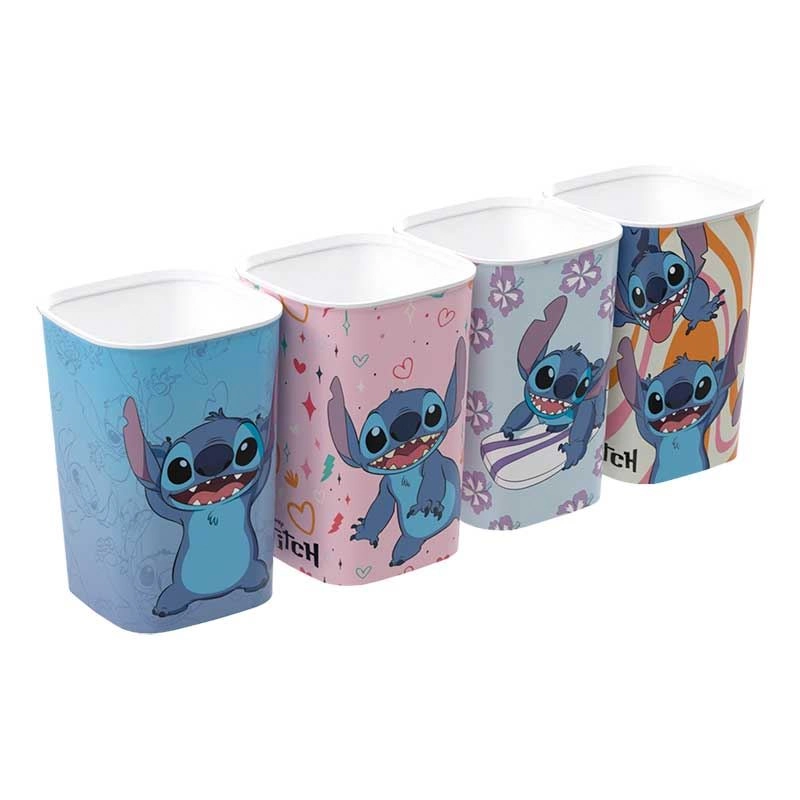Kit 4 Porta Canetas Stitch Plasutil