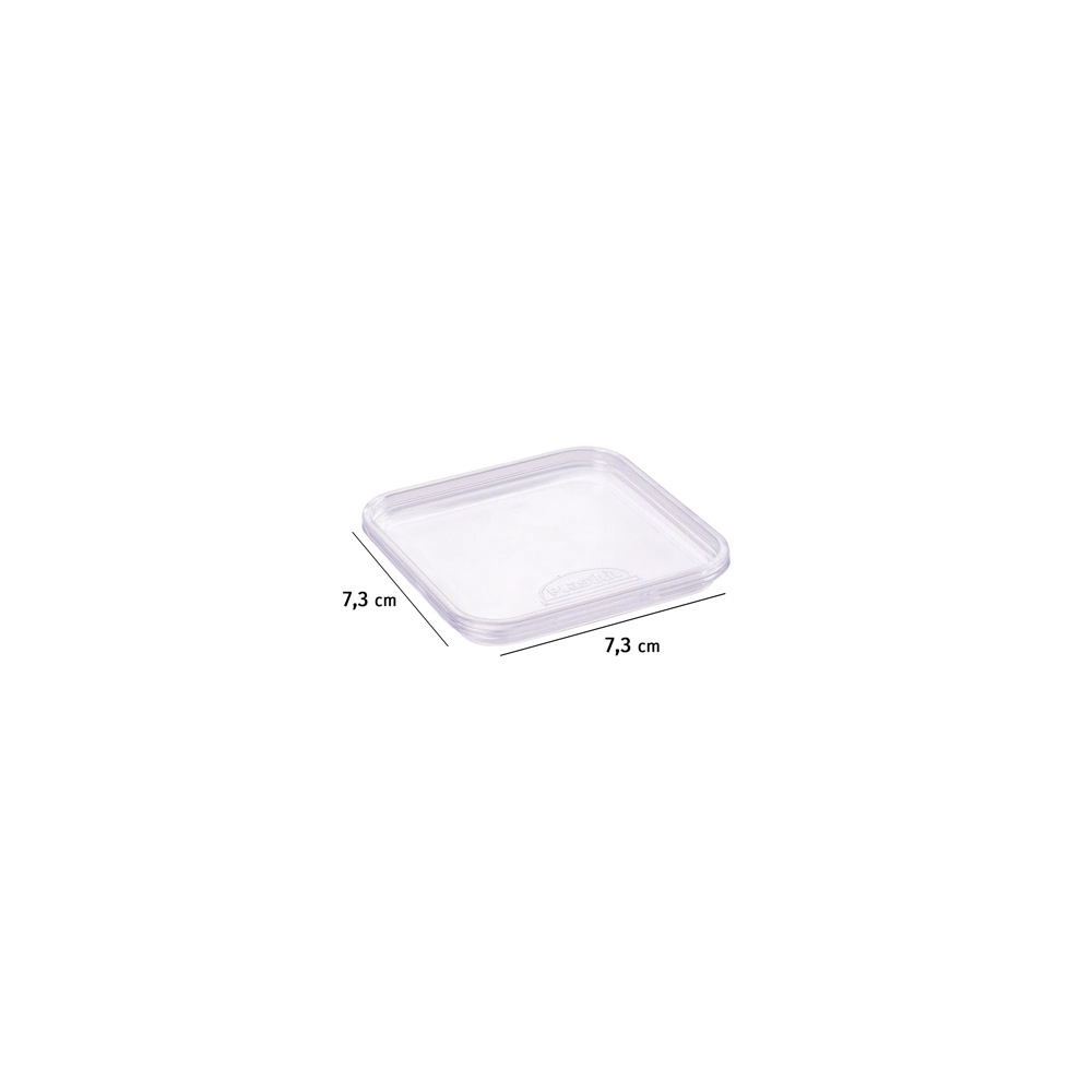 Tampa Encaixa T1 7.3x7.3x0.85cm 15538 Plasutil