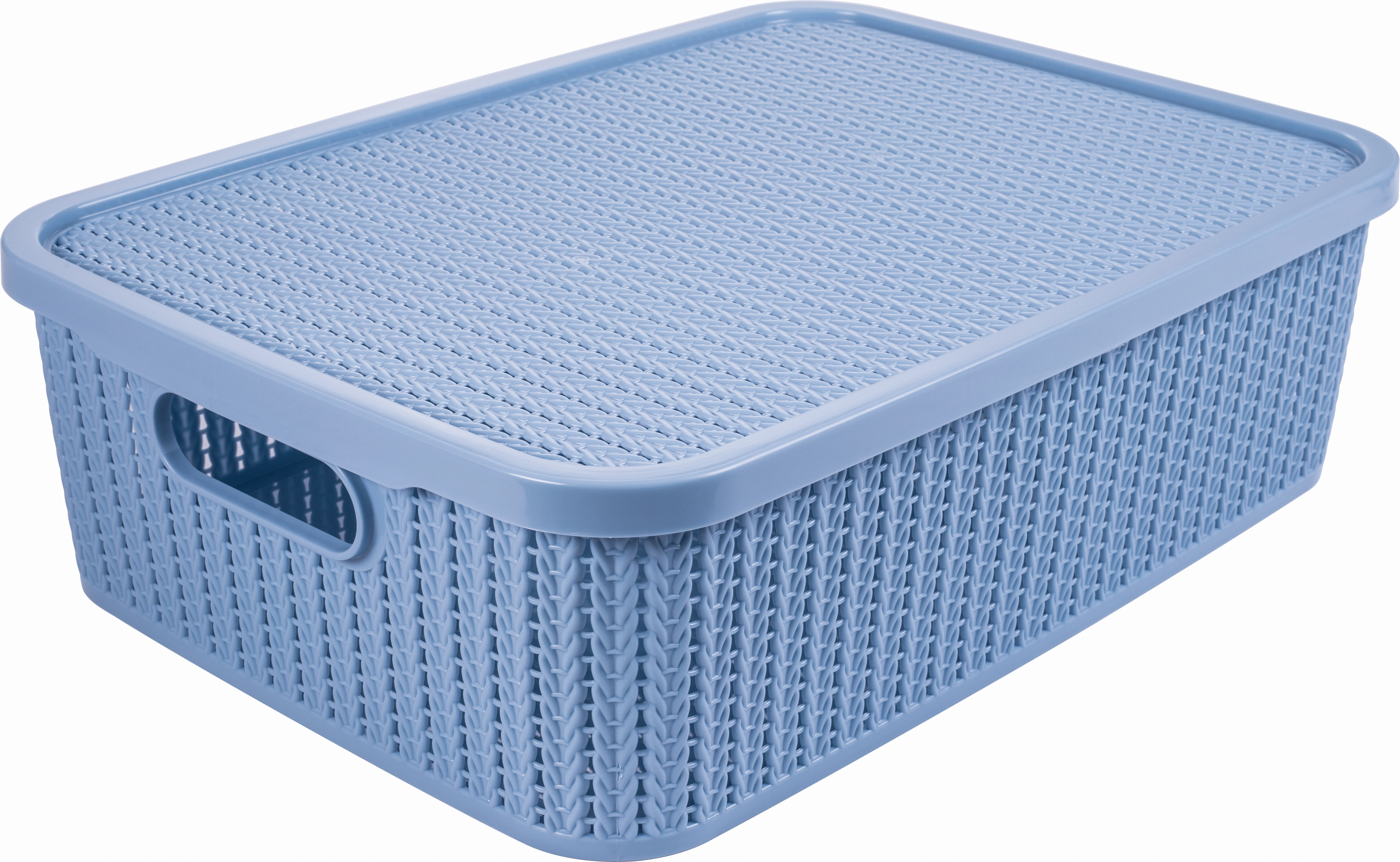 Caixa Trama Tampa 9.5l 15407 Plasutil