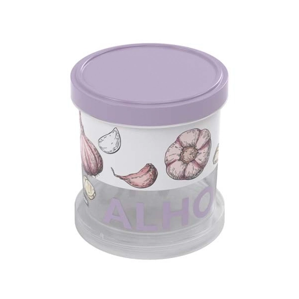 Pote Rosca Dec Alho Plasutil 460ml
