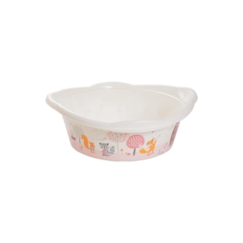 Bacia Baby Bichinhos 17.1l Rosa 13359 Plasutil