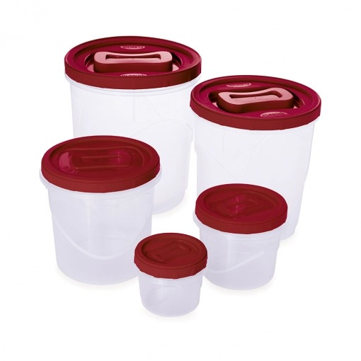 Conj. Clic Pote Rosca M A3 5 Pcs Ref 009898