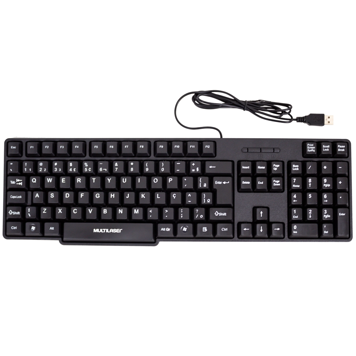 Teclado Usb Tc213 Preto Multilaser
