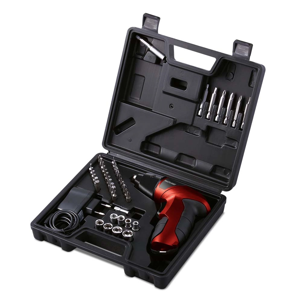 Parafusadeira 4.8v 44 Acessorios Maleta Ho063 Multilaser