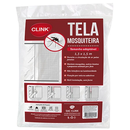 Tela Mosqueteira Pol.130x150cm