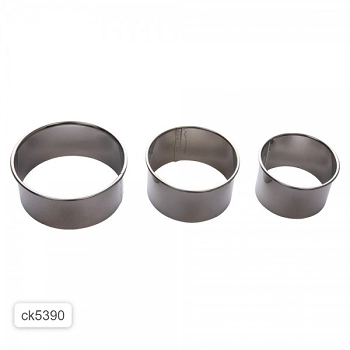 Kit 3 Formas Culinarias Redondas Aco Ino