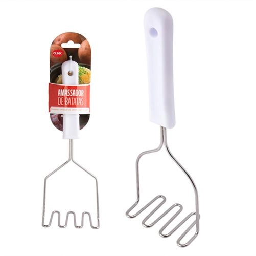 Amassador Batata Inox Plastico 25,5x12x6cm Ck6551 Clink