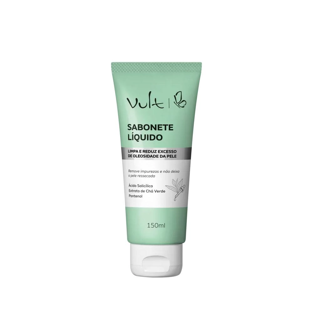 Sabonete Líquido Facial Vult Bisnaga 150ml