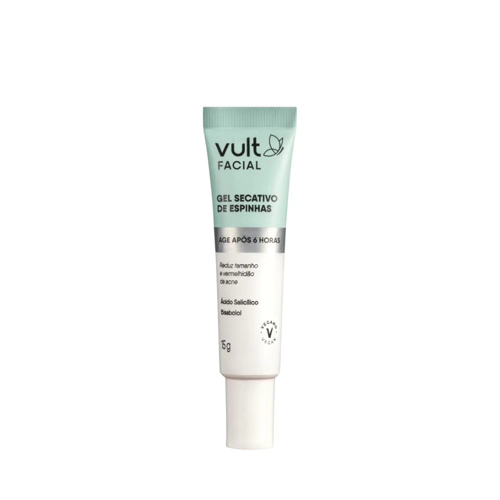 Gel Secativo Para Espinhas Vult Facial Bisnaga 15g