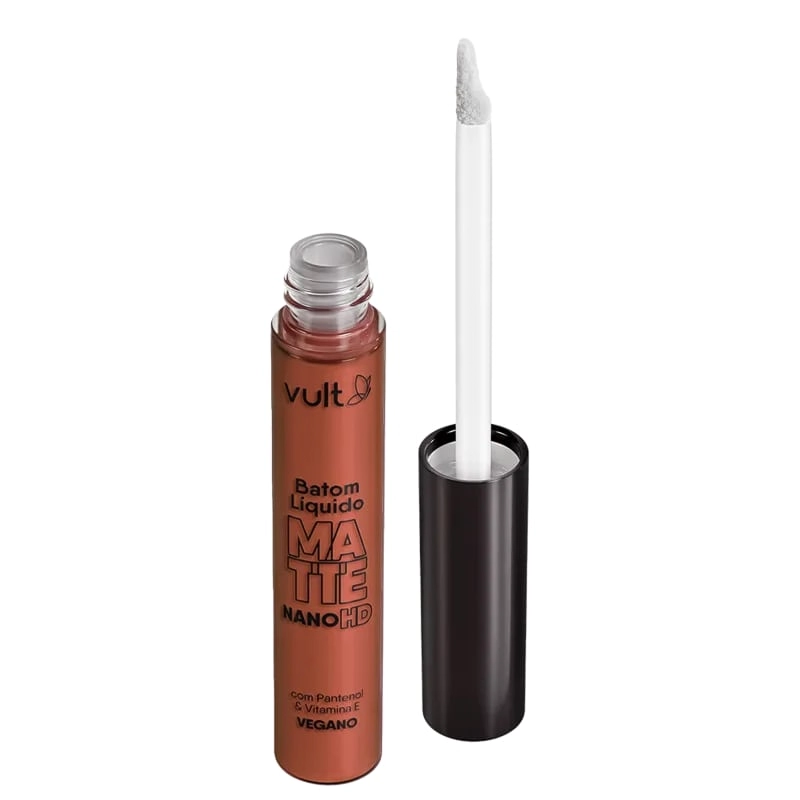 Batom Liquido Vult Matte Nano Hd Caramelo 5ml