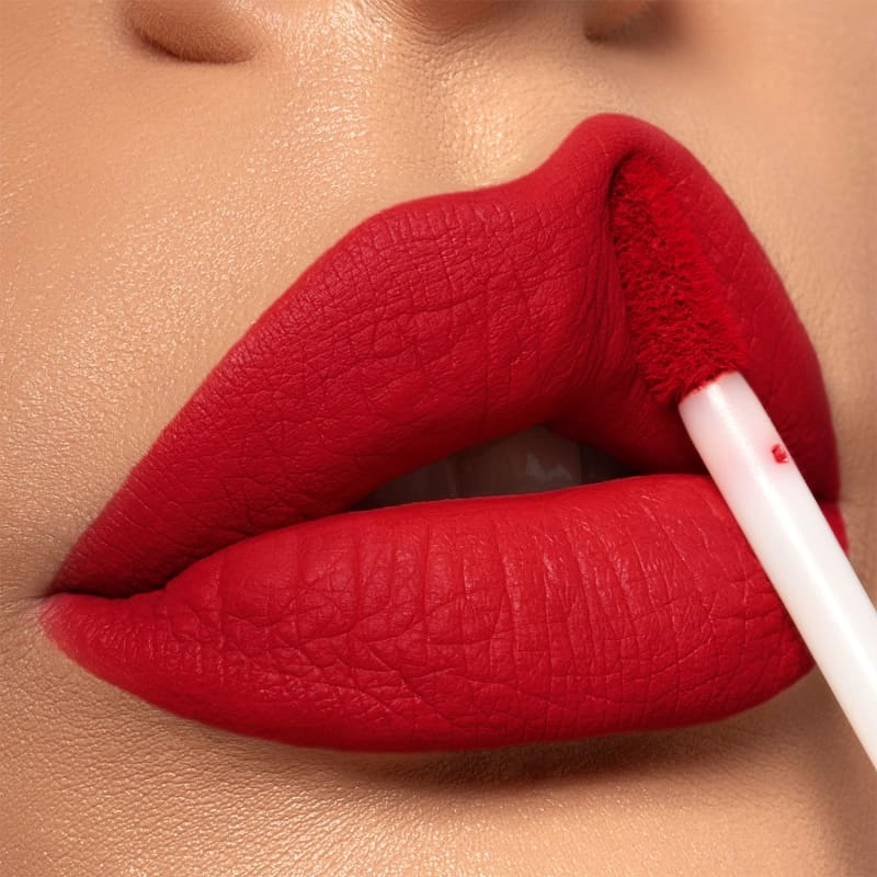 Batom Liquido Vult Matte Nano Hd Vermelho Rubi 5ml