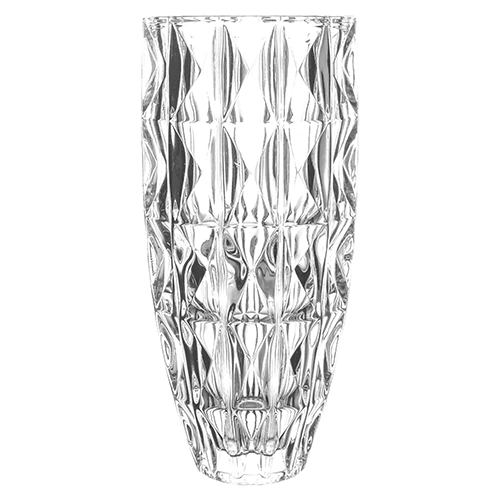 Vaso De Vidro 013,7xh29,5cm