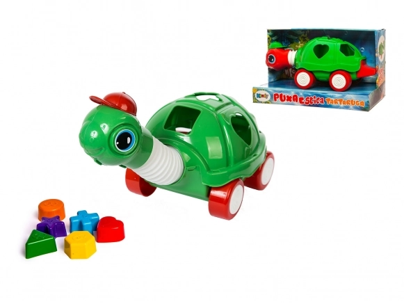 Brinquedo Kendy Tartaruga Puxa Estica