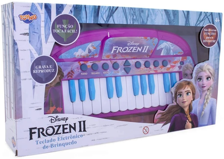 Teclado Musical Frozen 2 Ref 29050 Toyng