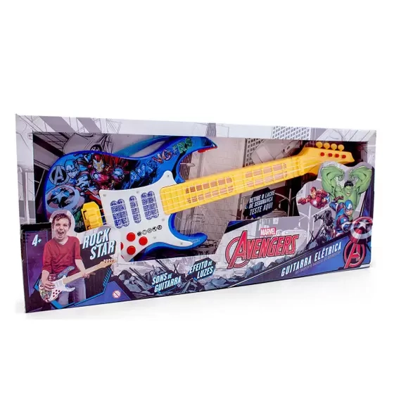 Guitarra Eletrica Infantil Ving Ref 30557 Toyng
