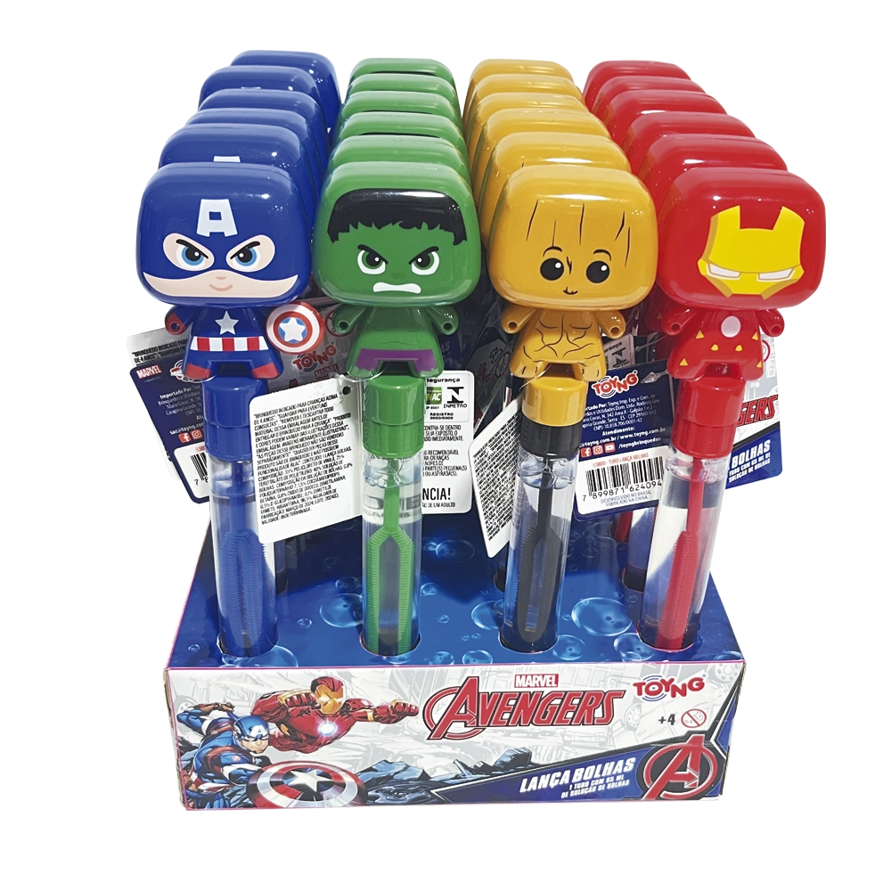 Bolha Sabao Vingadores 53800 Toyng