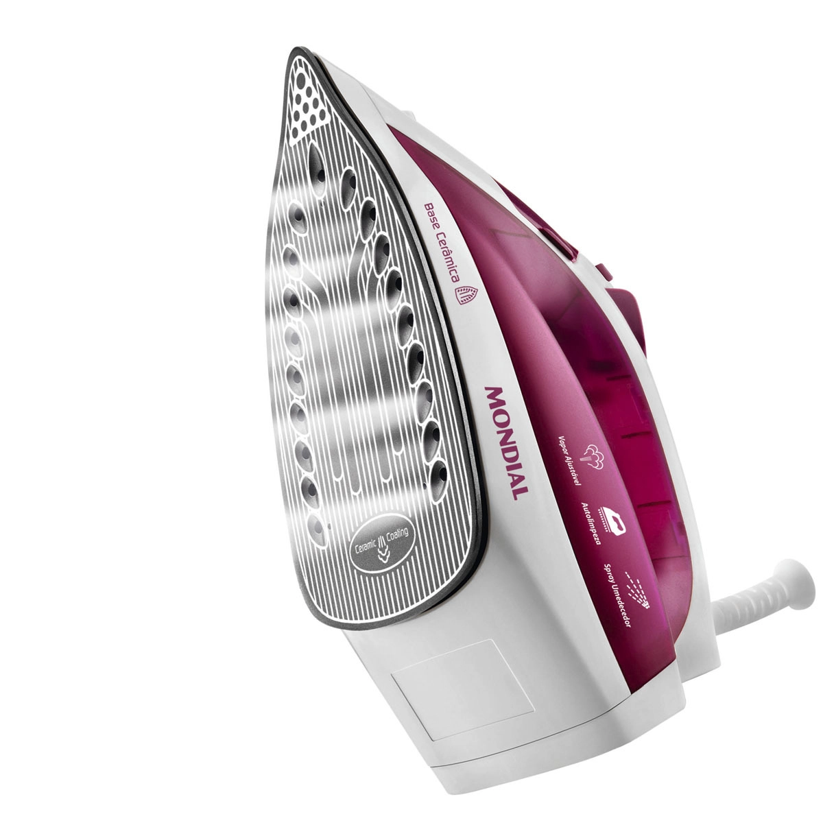 Ferro Vapor Mondial Nf 33 Rosa