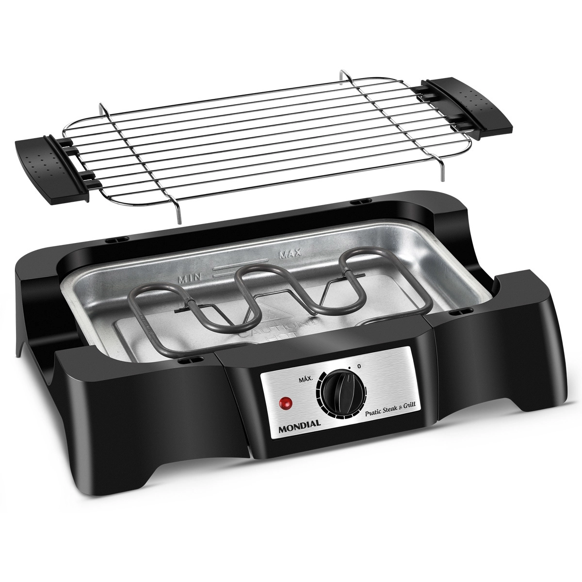 Churrasqueira Eletrica Mondial Steak Grill Ch 07 220v