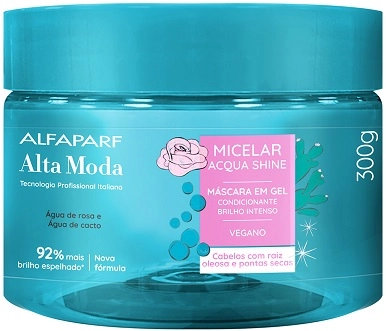 Máscara Condicionante Alfaparf Alta Moda Micelar Acqua Shine Pote 300g