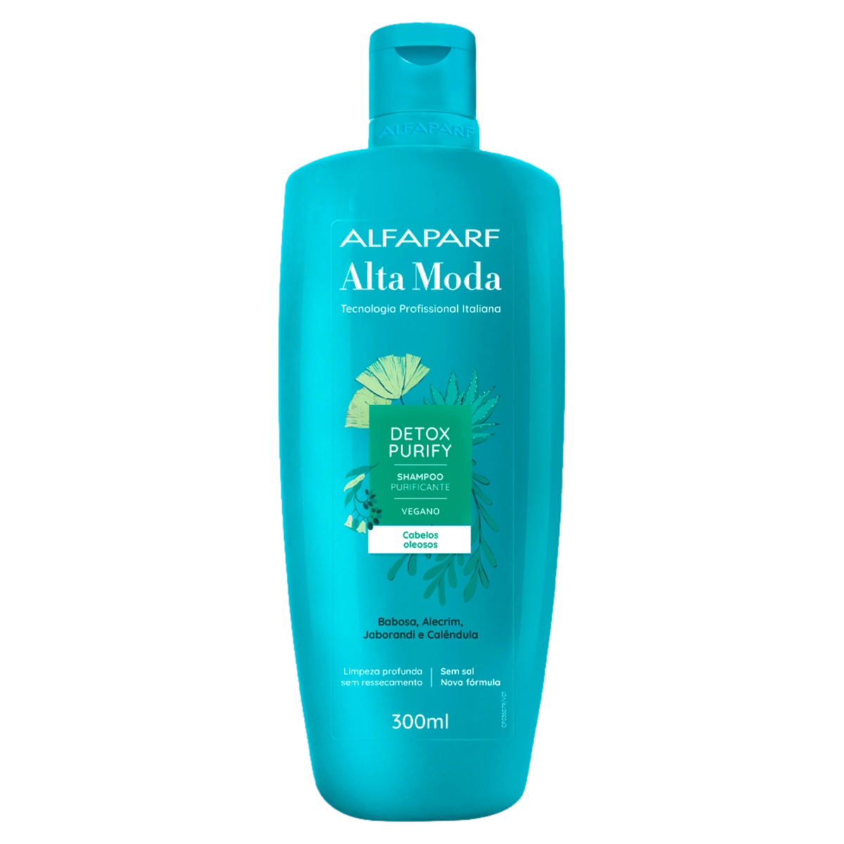 Shampoo Purificante Alfaparf Alta Moda Detox Purify Frasco 300ml