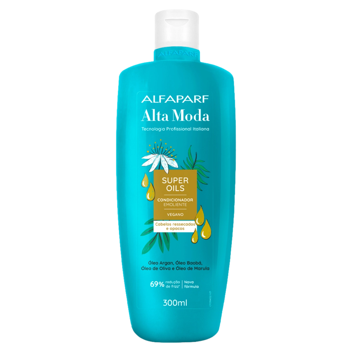 Condicionador Emoliente Alfaparf Alta Moda Super Oils Frasco 300ml
