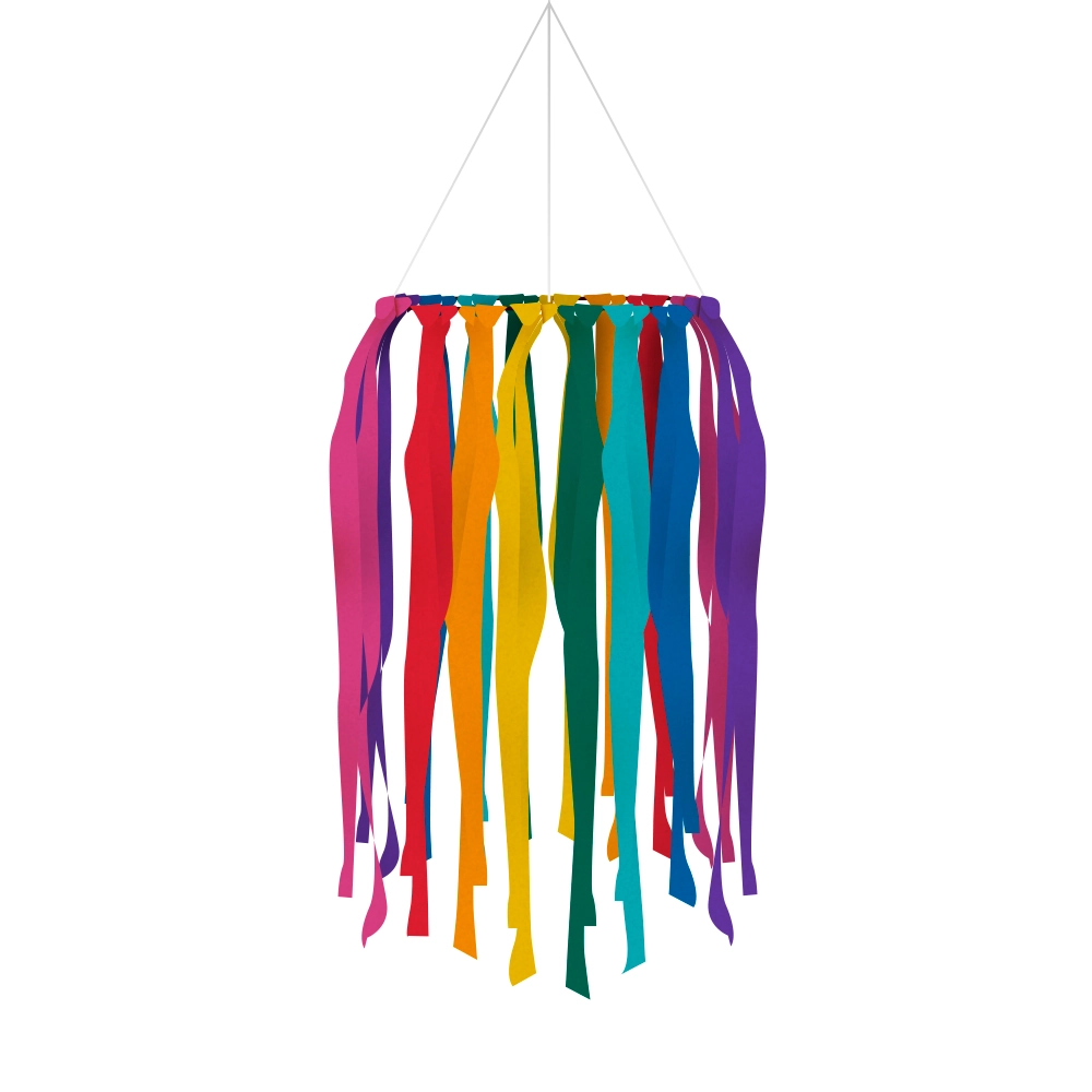 Lustre De Fitas Arraia 30cm Regina