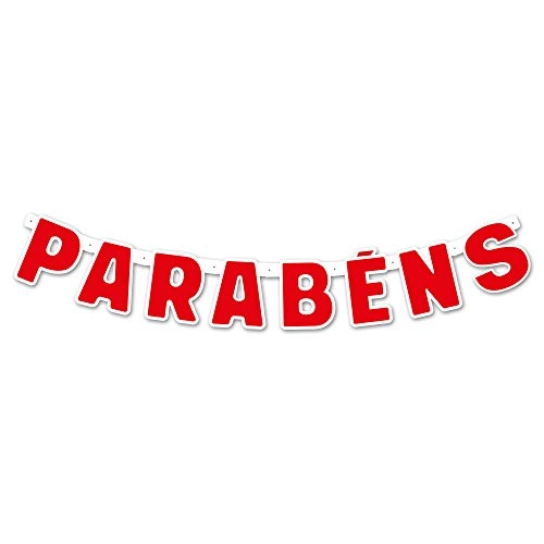 Faixa Regina Parabens Col Vermelho