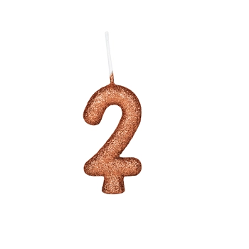 Vela Cintilante Ouro Rose N¿2 111774.2 Regina