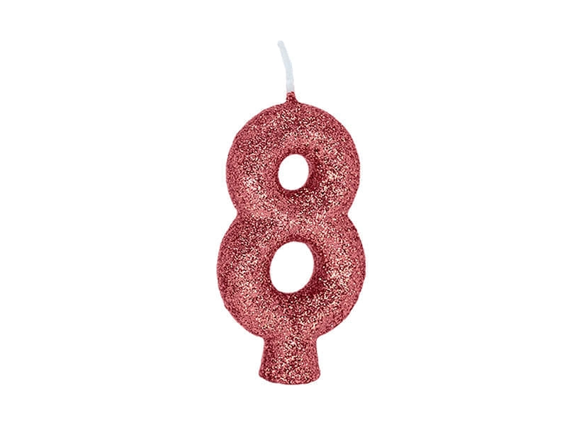Vela Cintilante Ouro Rose N¿8 111780.7 Regina