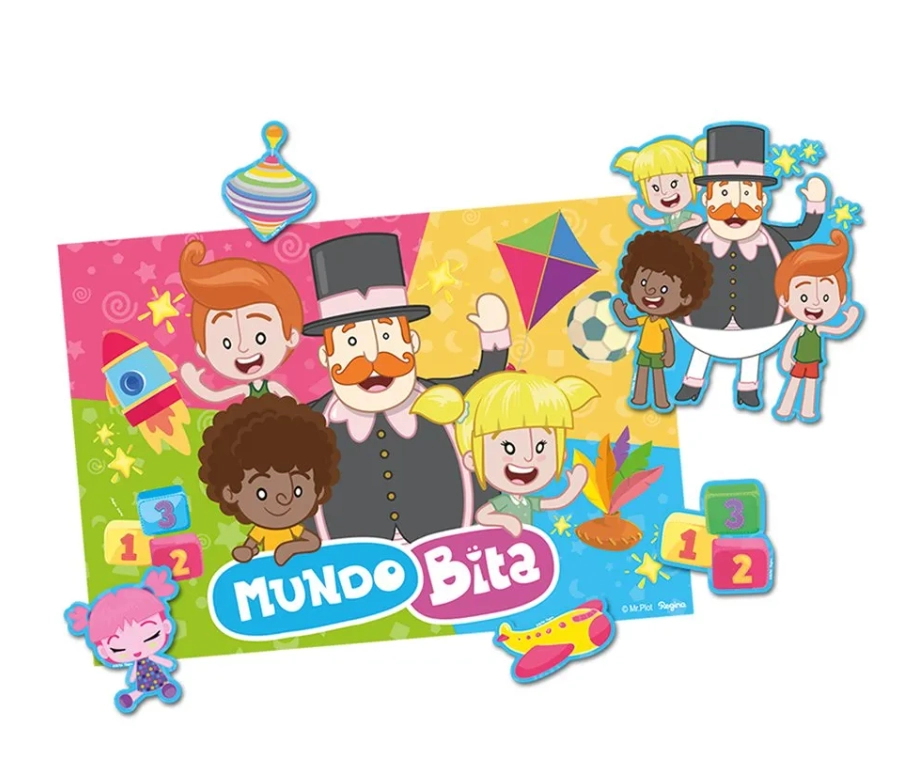 Kit Dec C/aplique Mundo Bita 2 R669 Un Regina