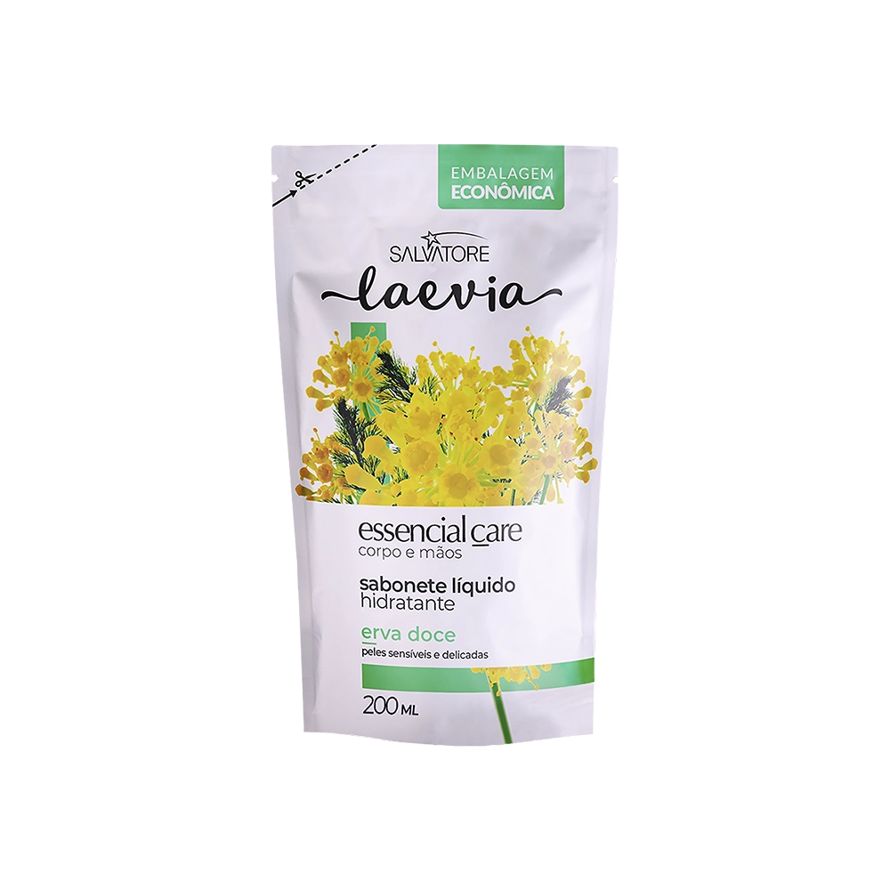 Sabonete Laevia 200ml Refil Erva Doce