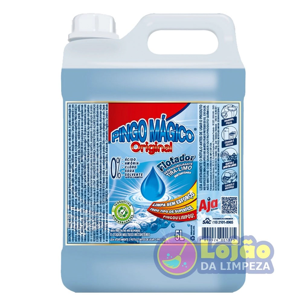 Flotador Multiuso Pingo Magico Original 5l