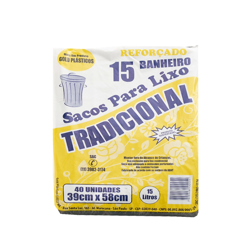 Saco De Lixo Eireli Tradicional