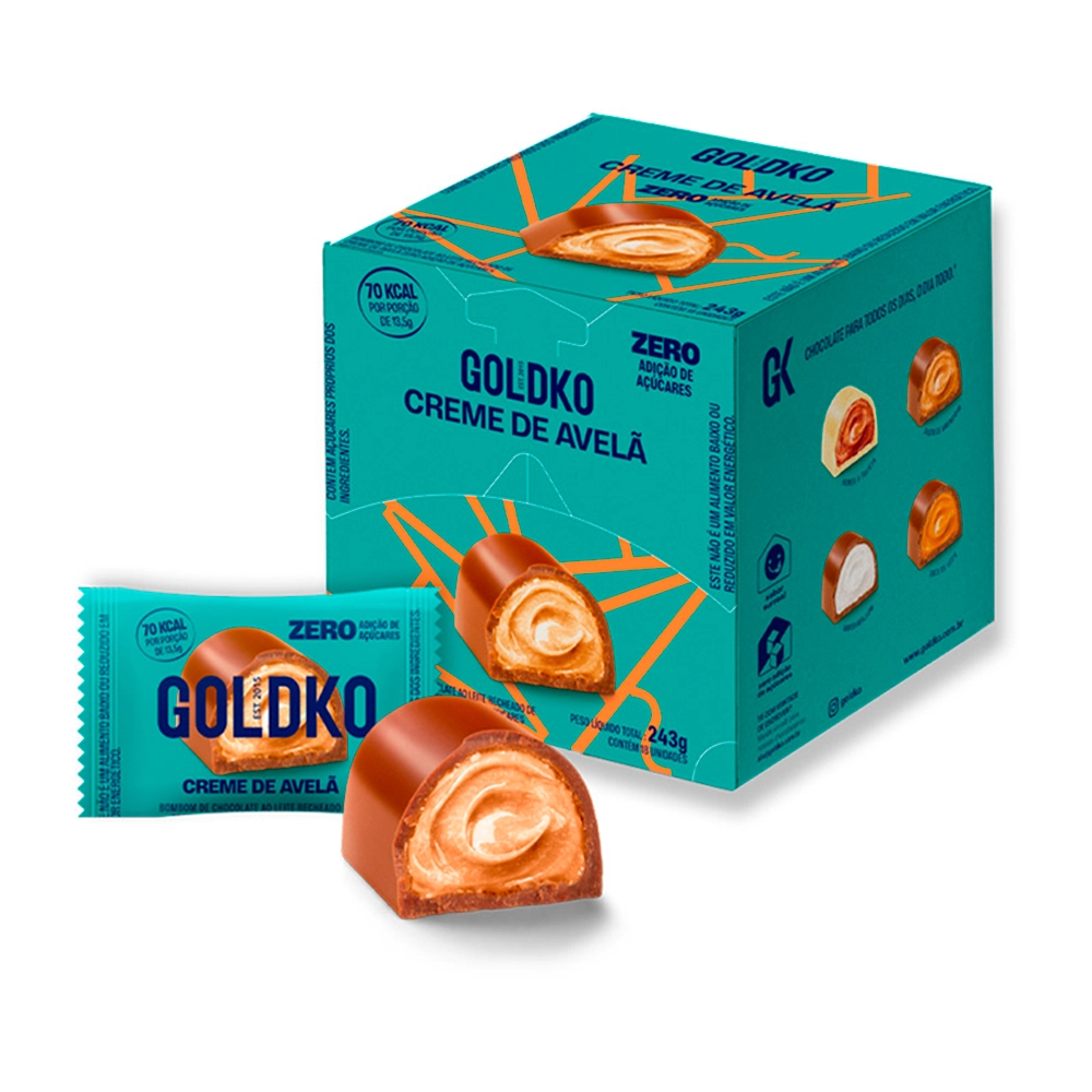 Bombom Gold E Ko Creme Avela Zer