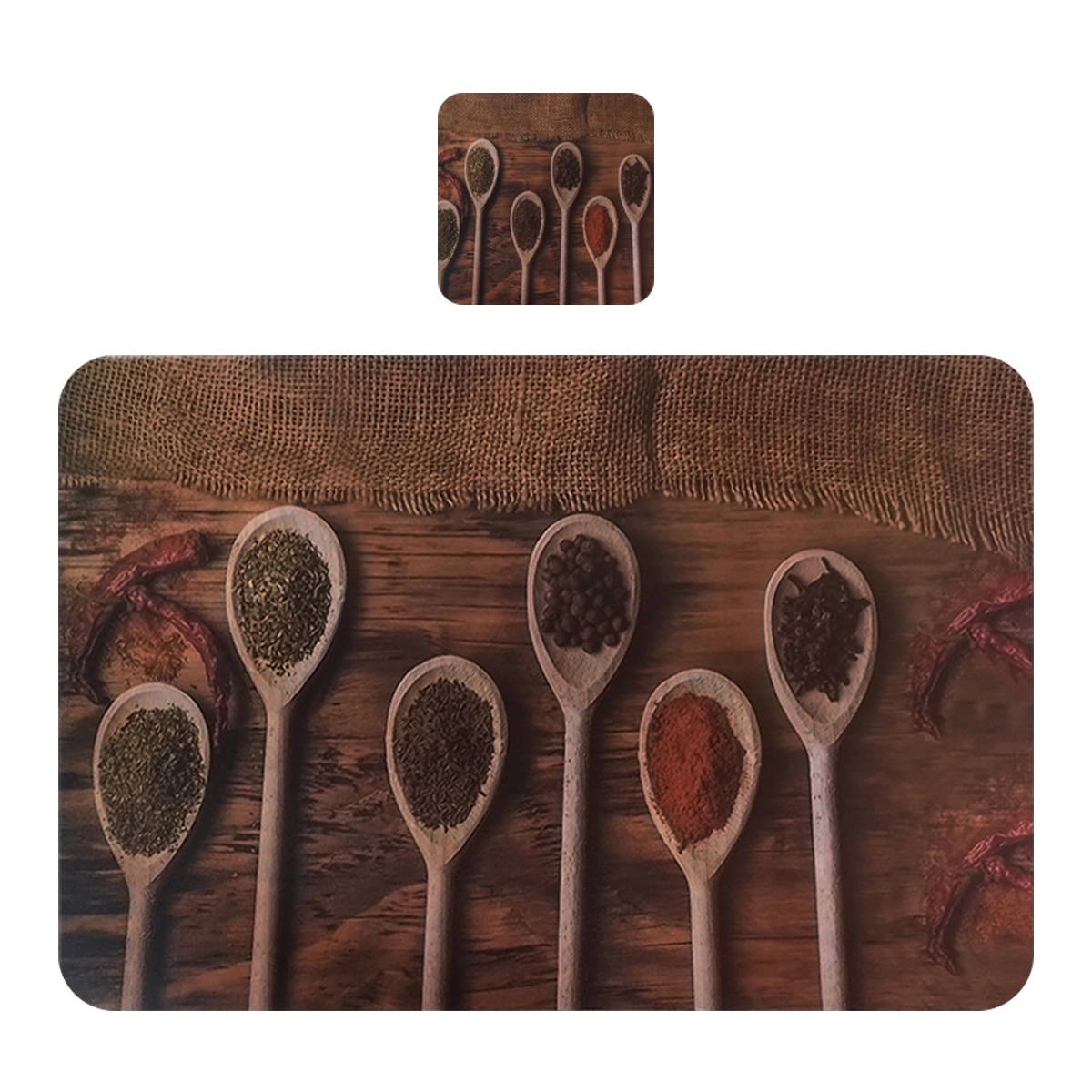 Jogo Americano Temperos. 6 Pcs