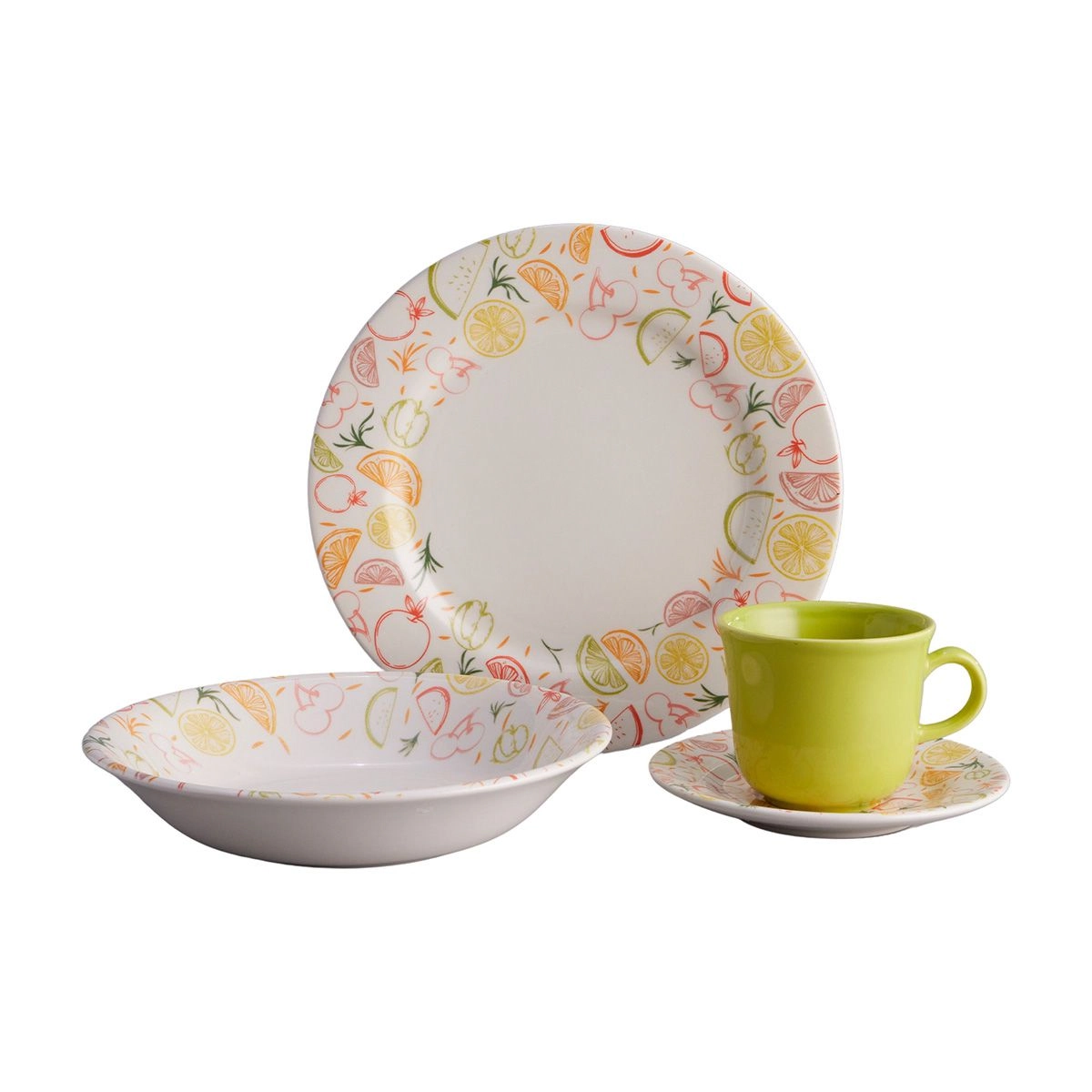 Jg De Jantar Dolce Home Nectar 16 Pcs