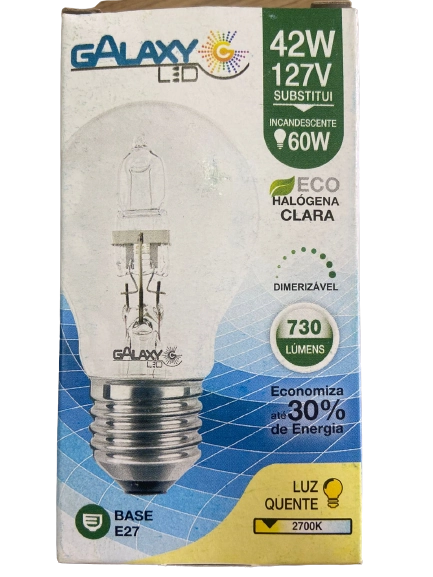 Lamp Galaxy Halogena 42w 127v