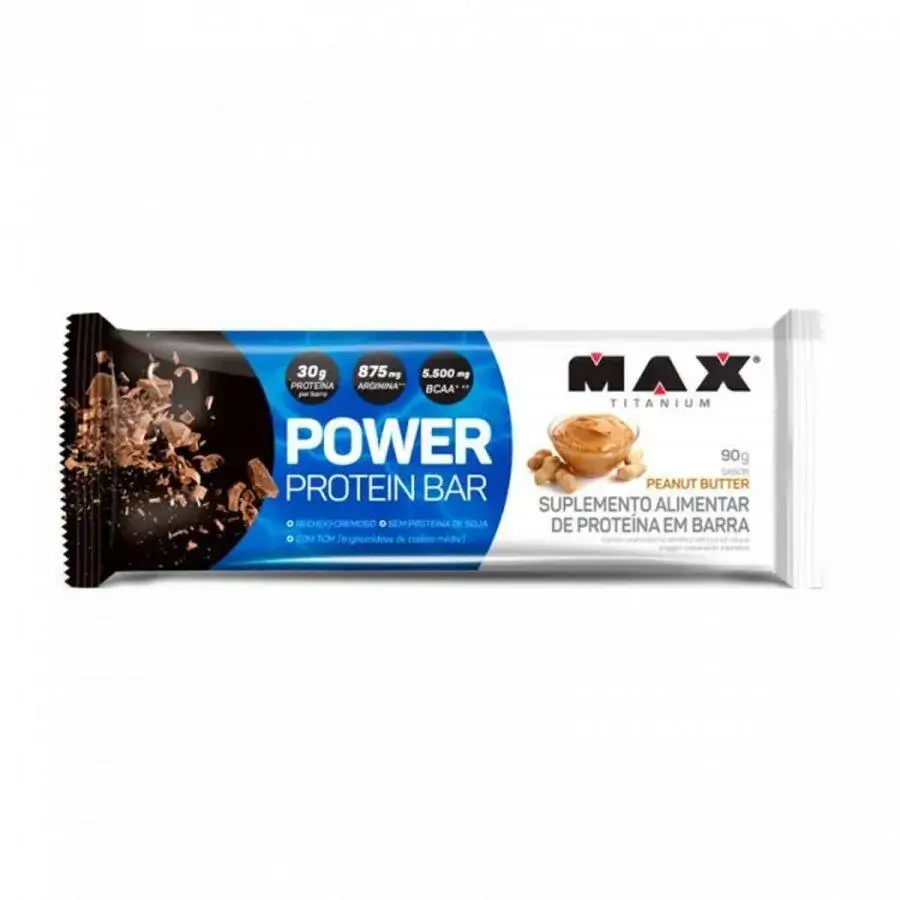 Barra Sup Alimentar Max Power Peanut Butter 90g