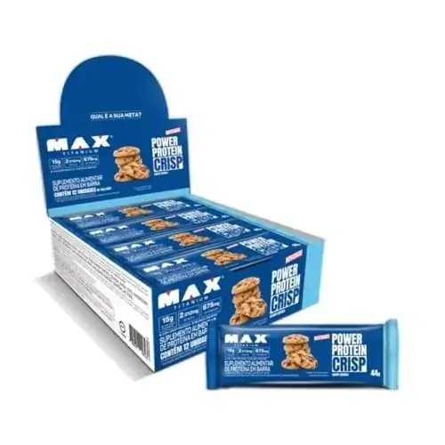 Barra Prot Max Titanium 44g Power Cookie