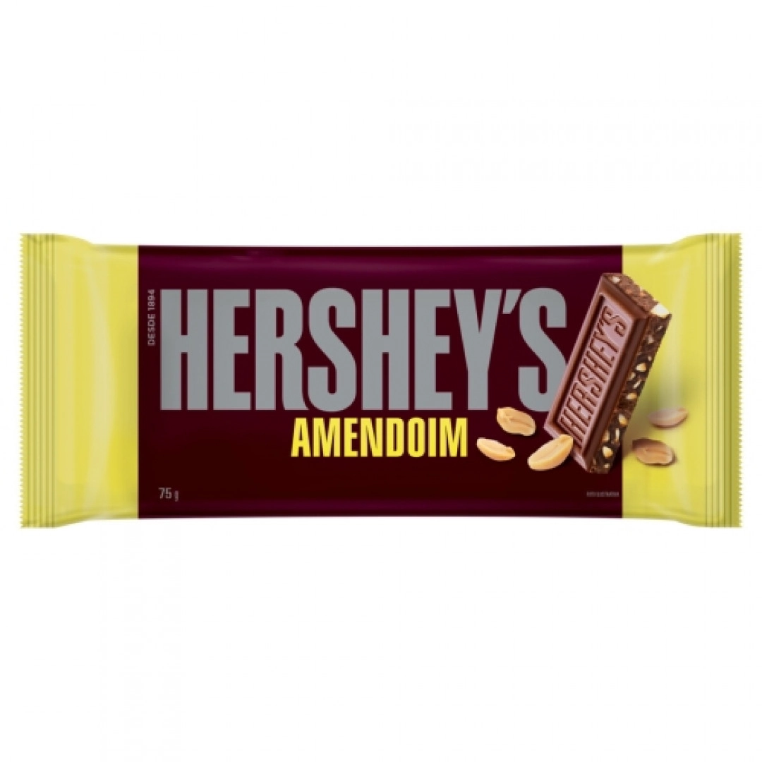 Chocolate Ao Leite Com Amendoim Hersheys 75g