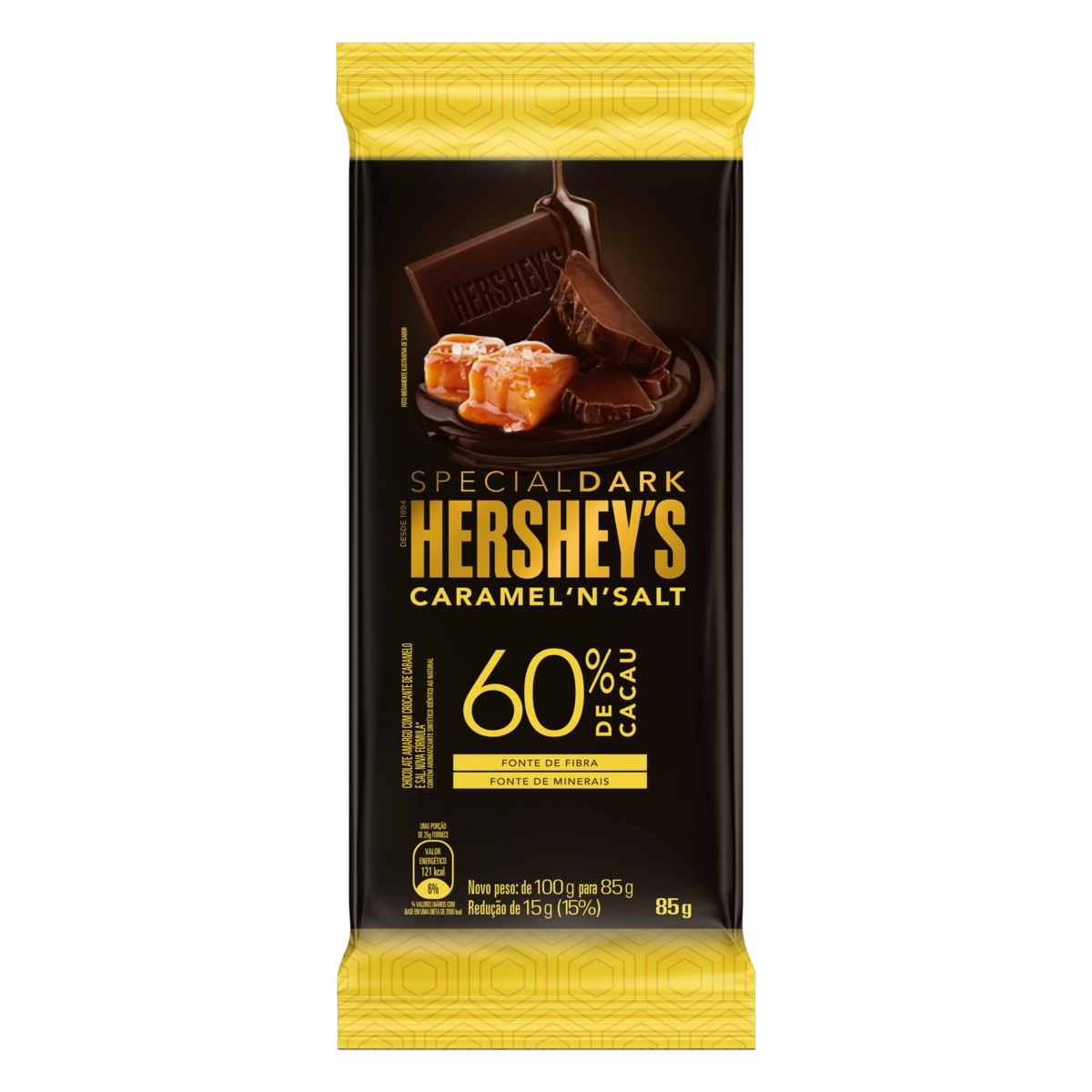 Choc Hersheys Special Dark Caramelo Salg 85g