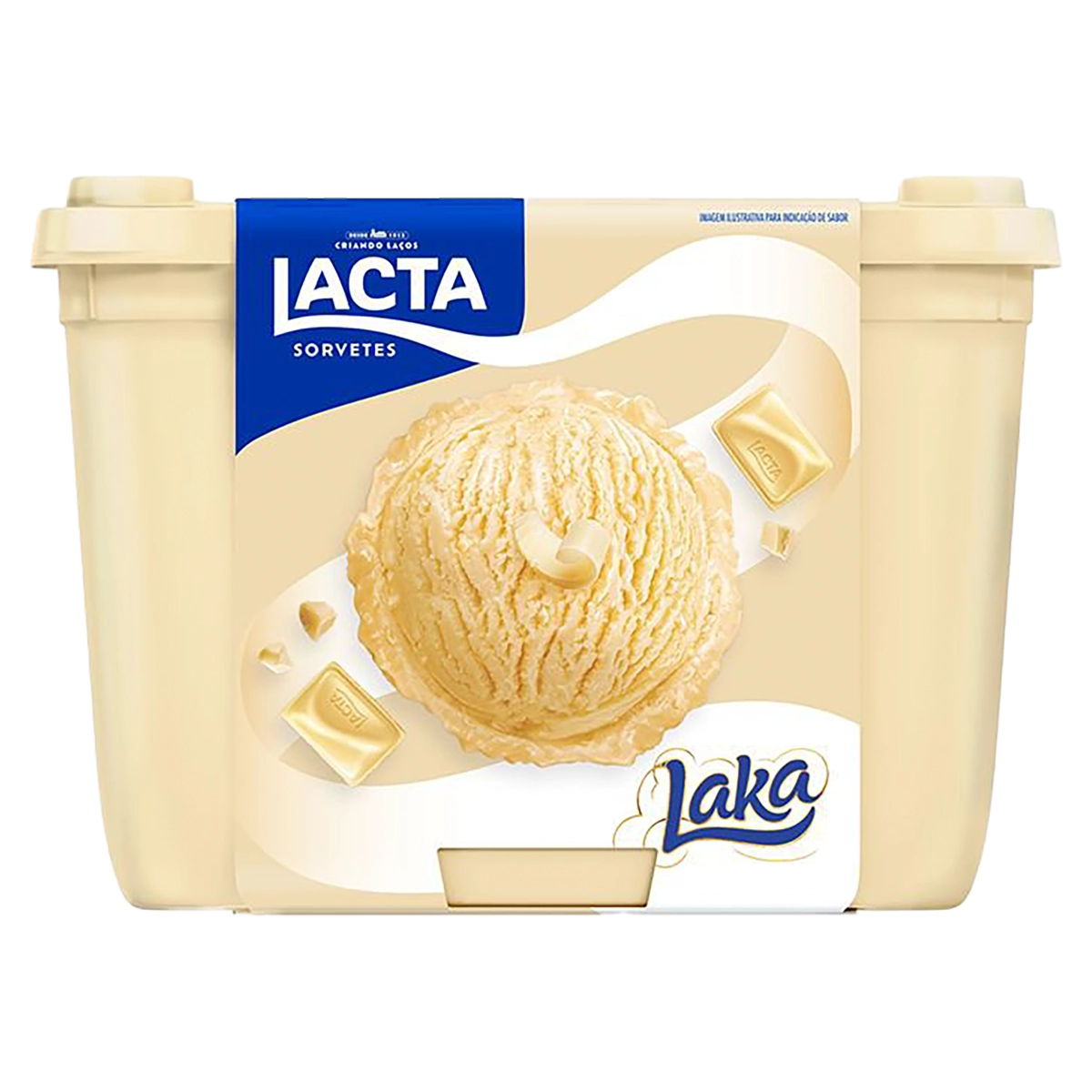 Sorvete Laka Lacta Pote 1,5l