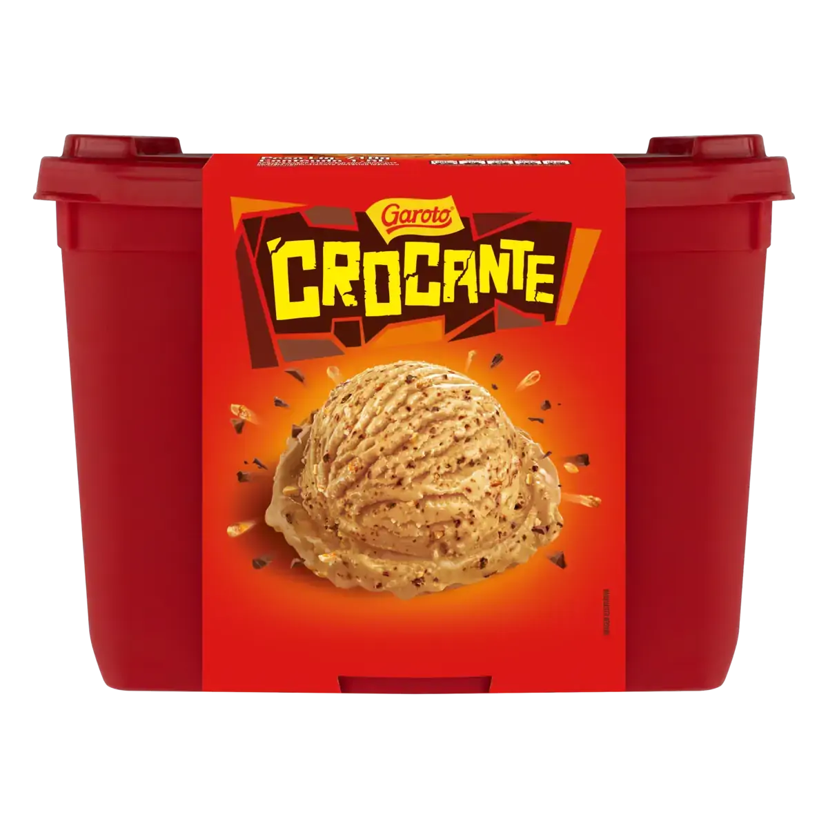 Sorvete Crocante Garoto Pote 1,5l